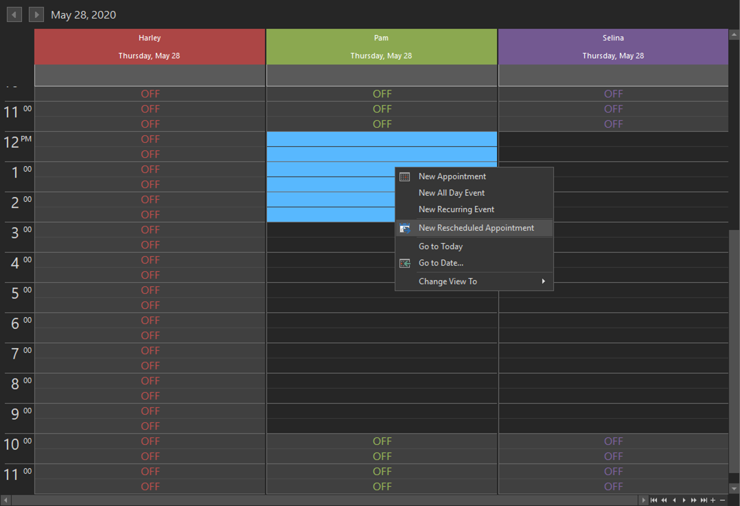 REV23 Desktop Reschedule Appointment Step 4