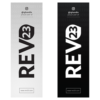 REV23 Custom Banner with Instagram Handle