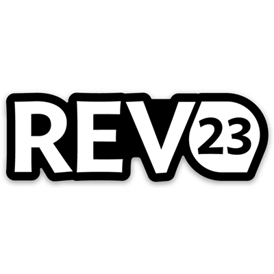 REV23 Die Cut Stickers